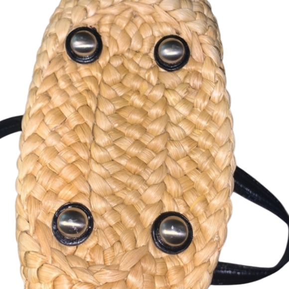Michael Kors "Santorini" Straw Hand Bag EXCELLENT CONDITION - Picture 9 of 9